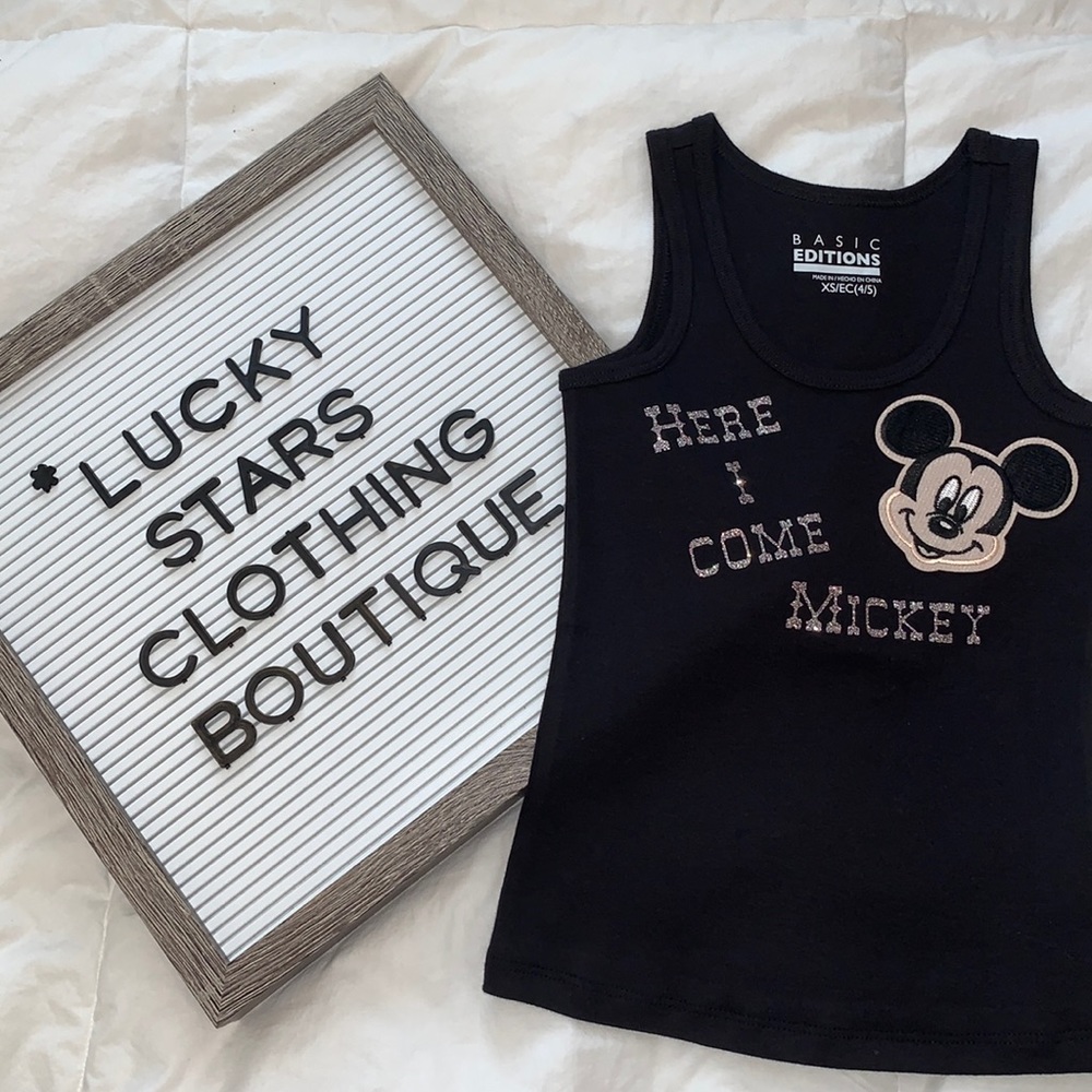 Girls Custom Made Mickey / Disney Tank Top